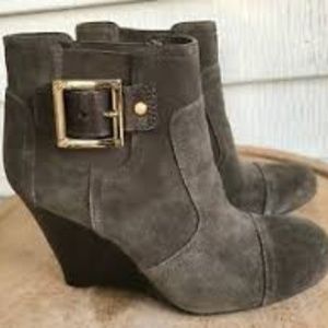 Tory Burch Adrienne Dusty Brown Booties 8M